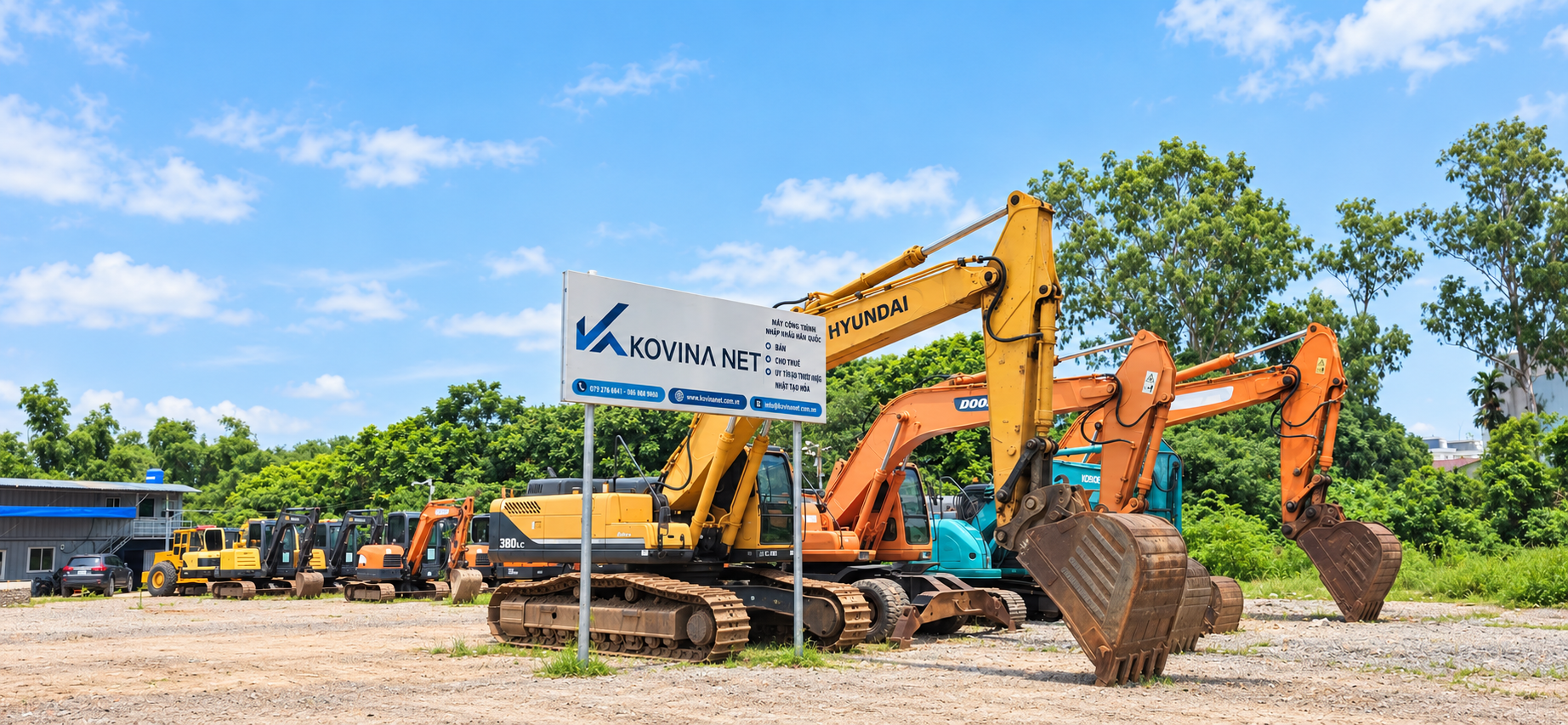 KOVINA NET equipment yard