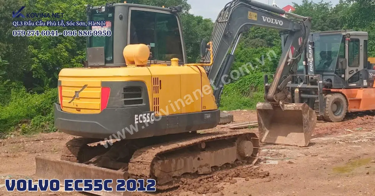VOLVO EC55C/집게