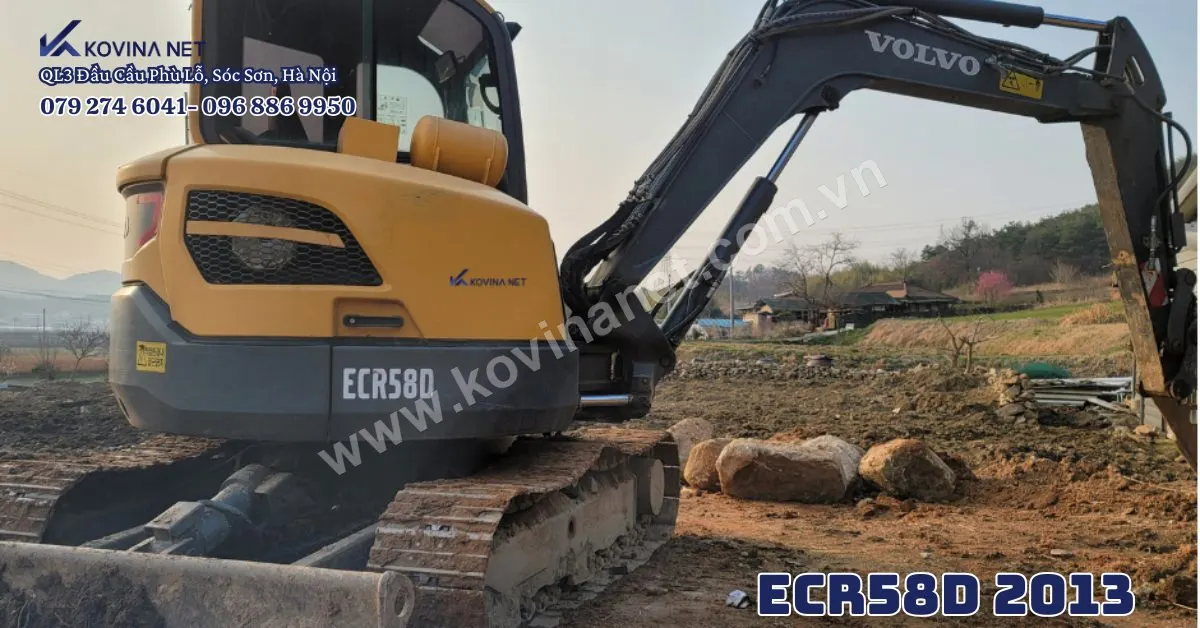 VOLVO ECR58D 2013